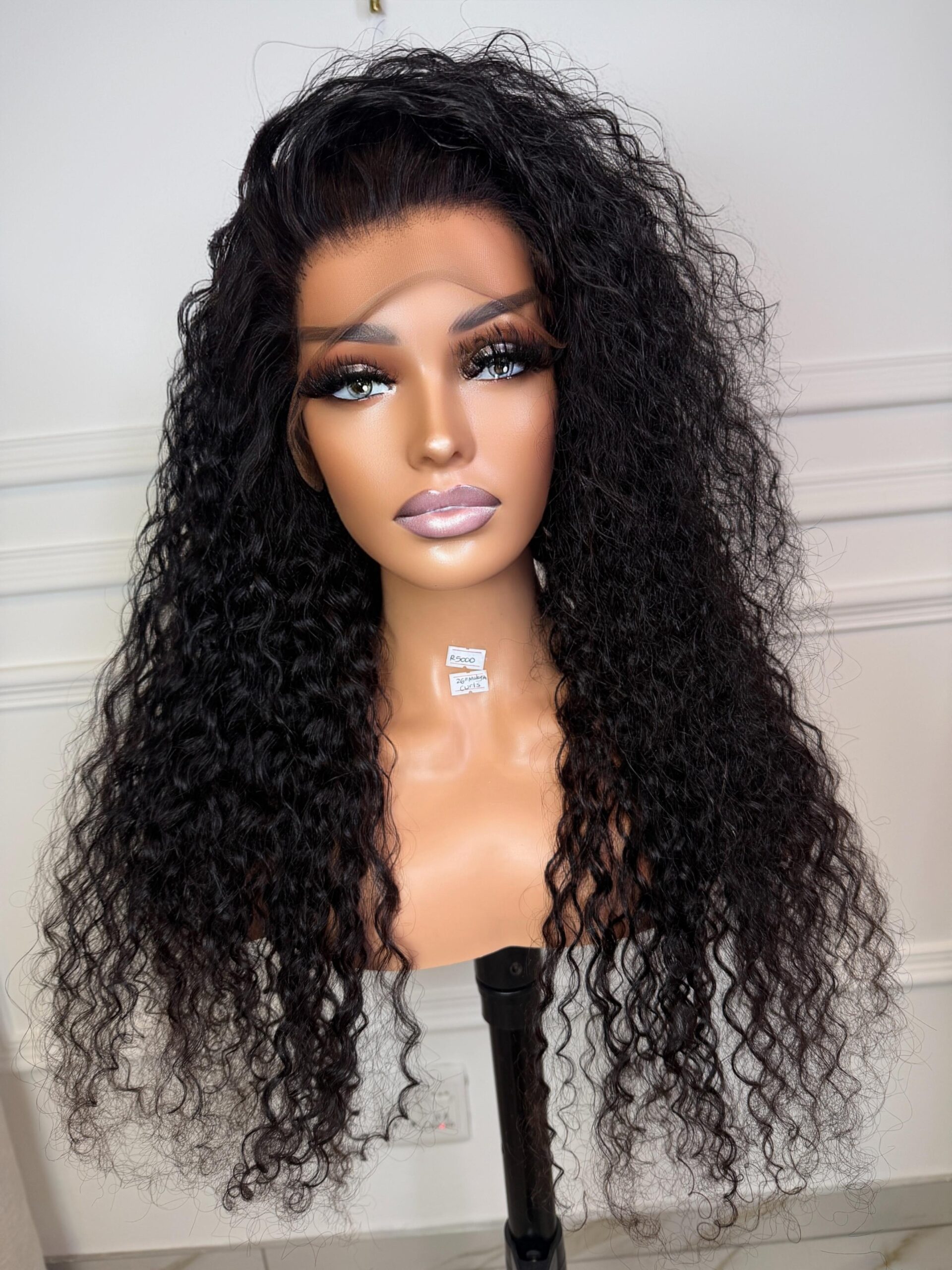 22" Malaysian Curls Black