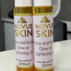 2 Face and Body Lightening Glow Oil