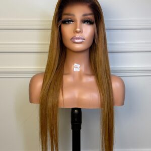 24" Brown hair